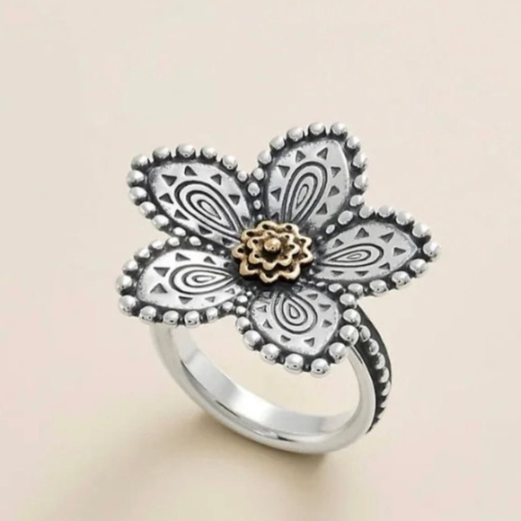 James Avery Jewelry James Avery Retired Beaded Festive Flower Ring